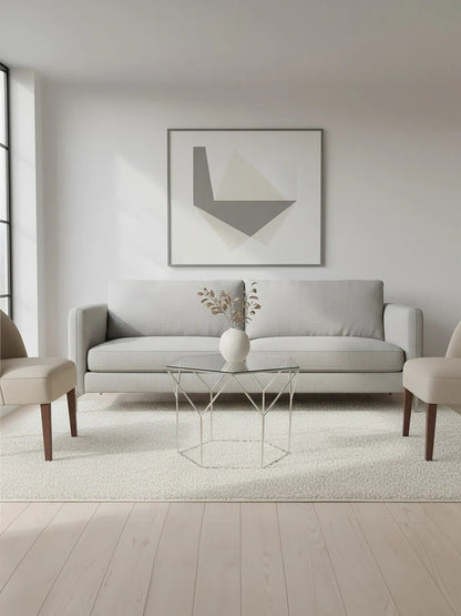 Shalimar Pentagonal Silver Coffee Table