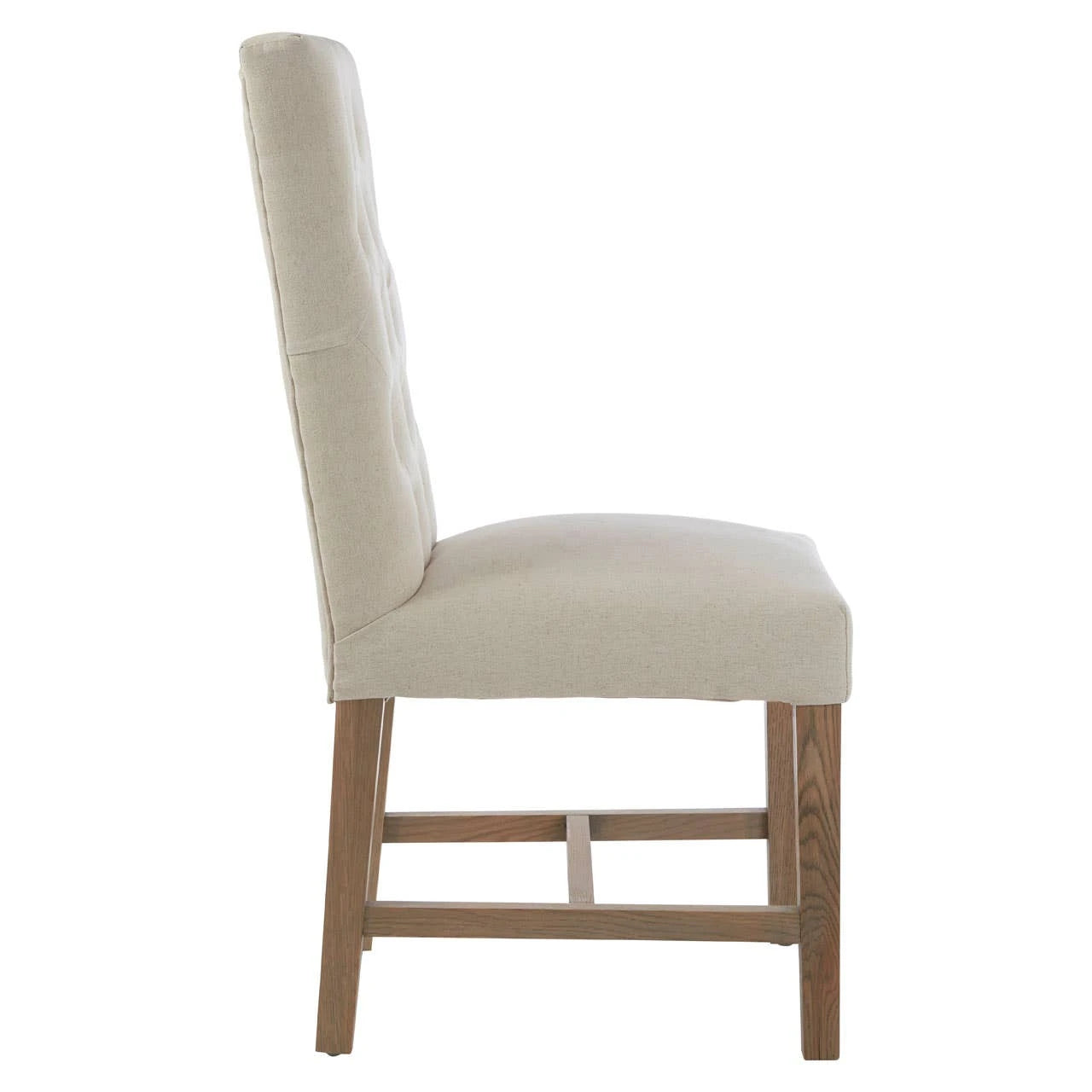 Lyon Beige Linen Dining Chair