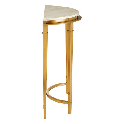 Alvaro Half Moon Console Table