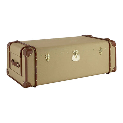 Columbus Canvas Trunk Design Coffee Table