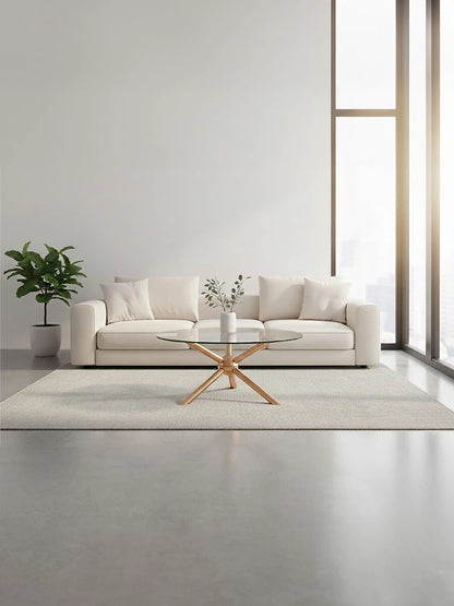 Novo Round Rose Gold Coffee Table