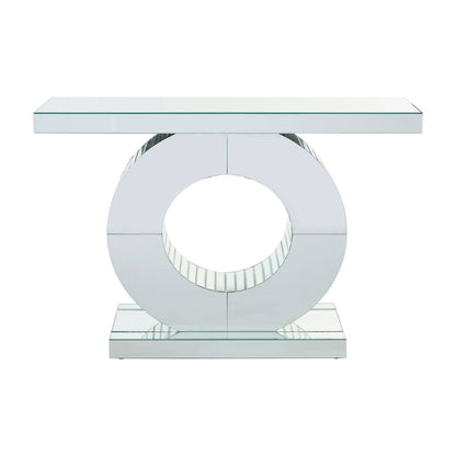 Gianara Mirrored Console Table