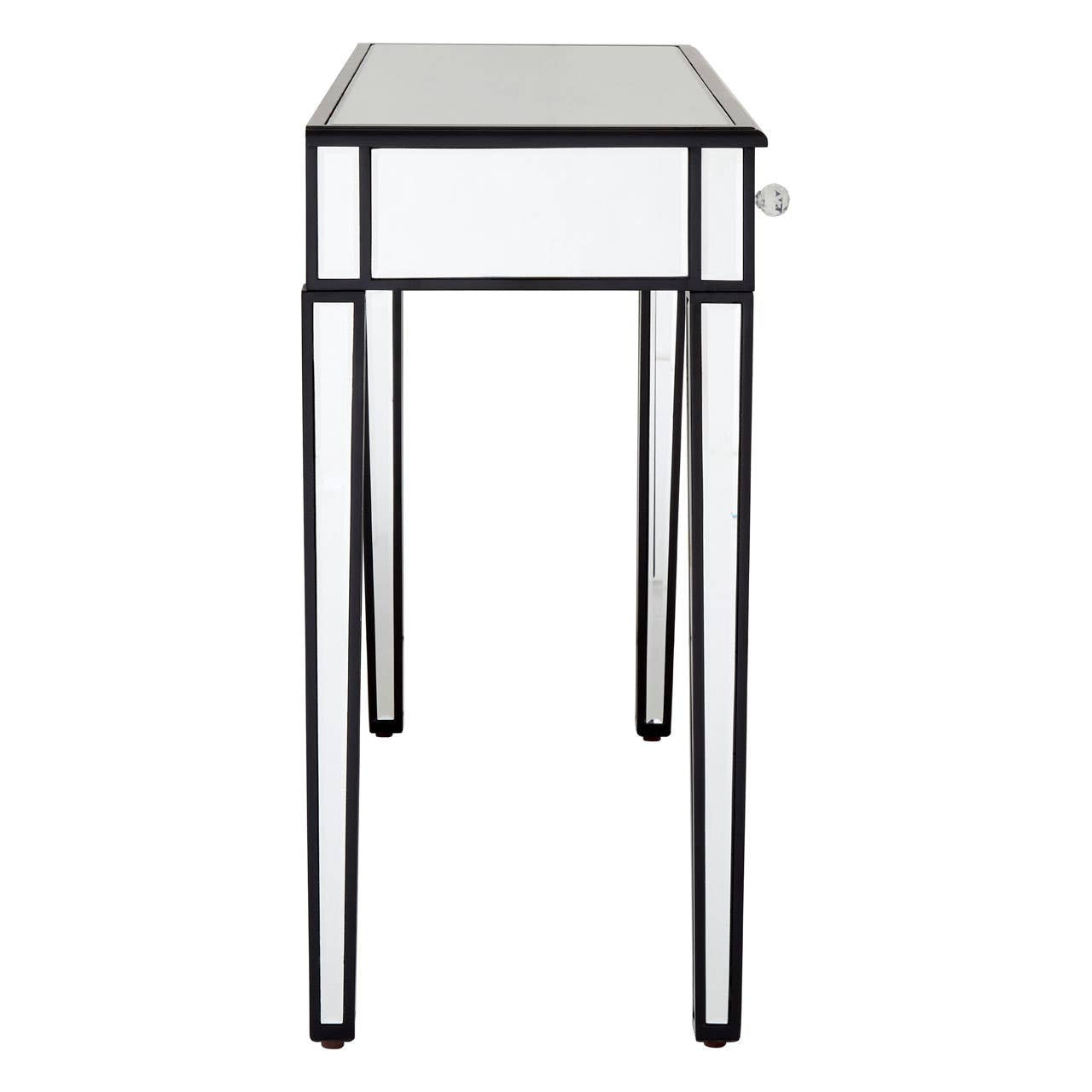 Graciela 3 Drawer Console Table With Mirror Frame