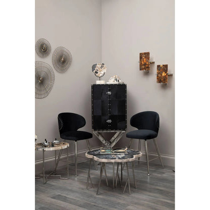 Relic Dark Petrified Wood Coffee Table