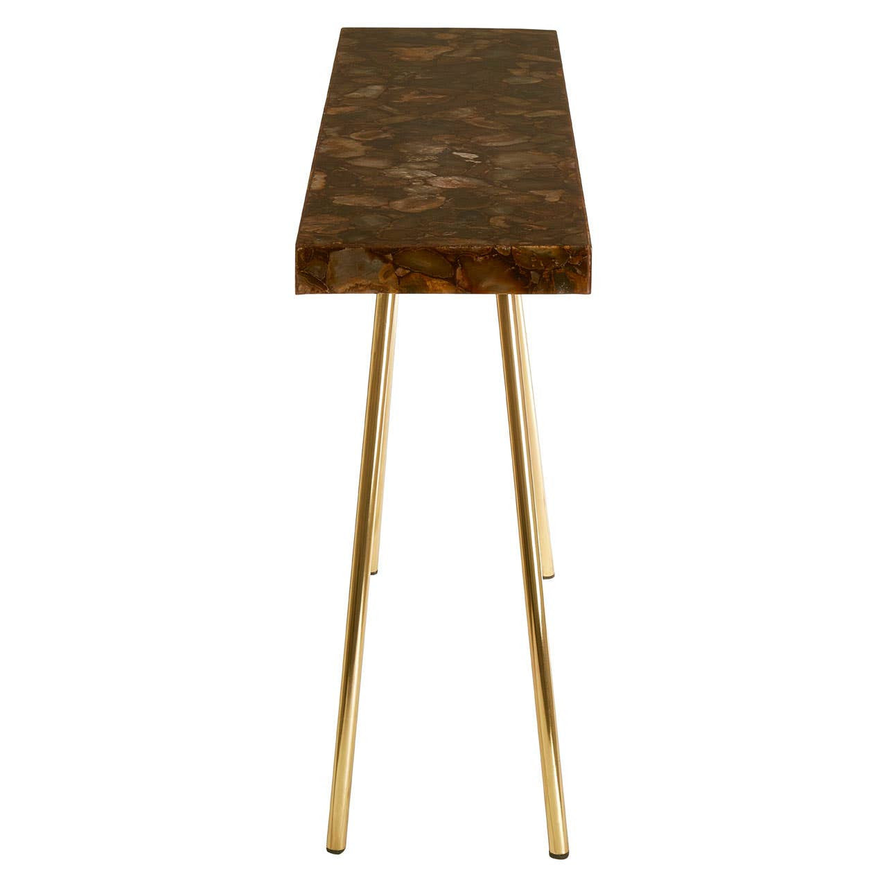 Relic Console Table with Agate Top