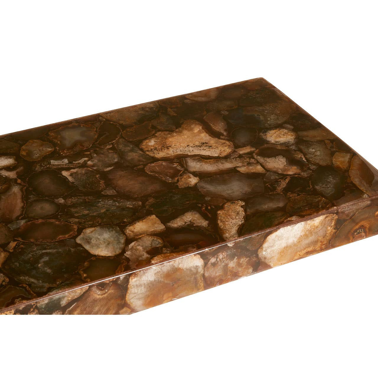 Relic Console Table with Agate Top