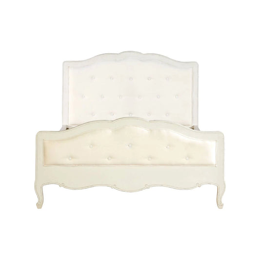Loire White Double Bed