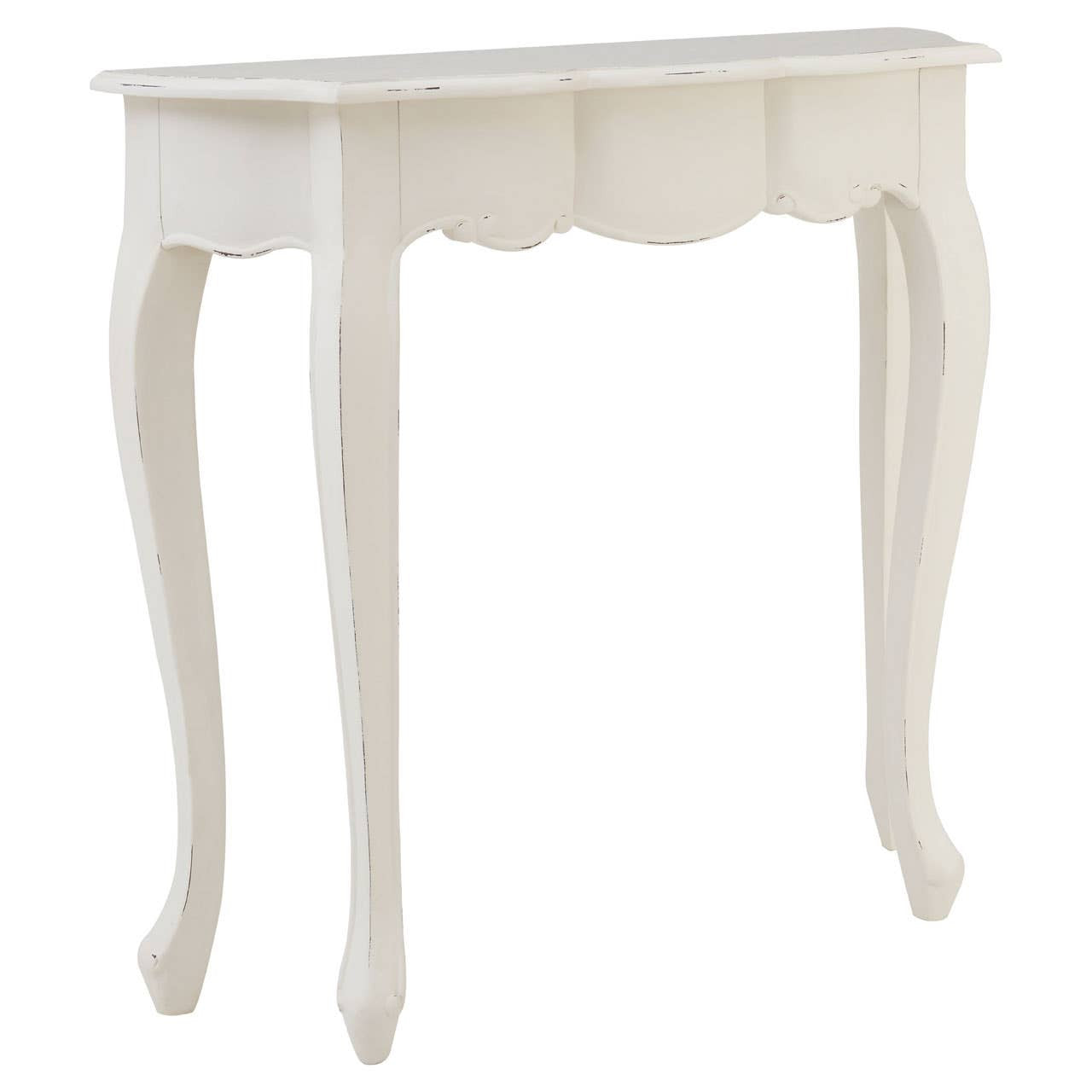 Loire White Console Table