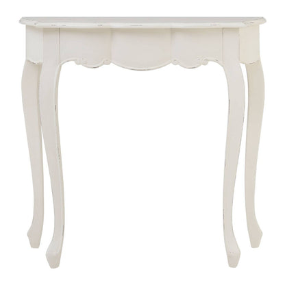 Loire White Console Table