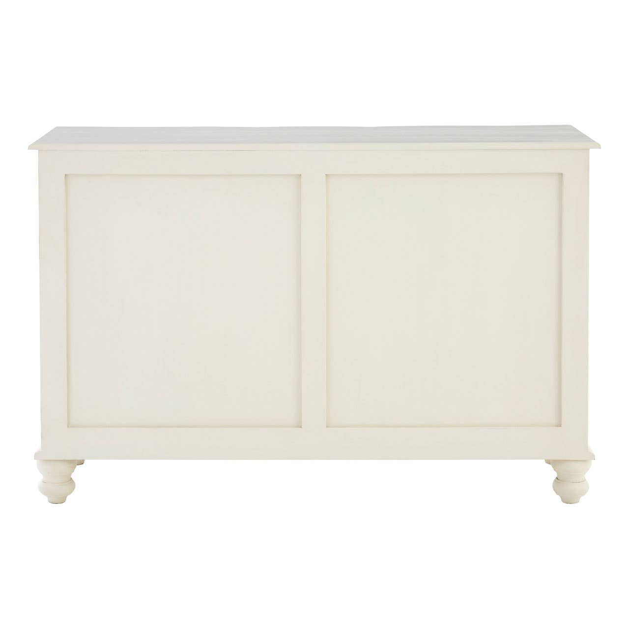 Loire 6 Drawer White Sideboard
