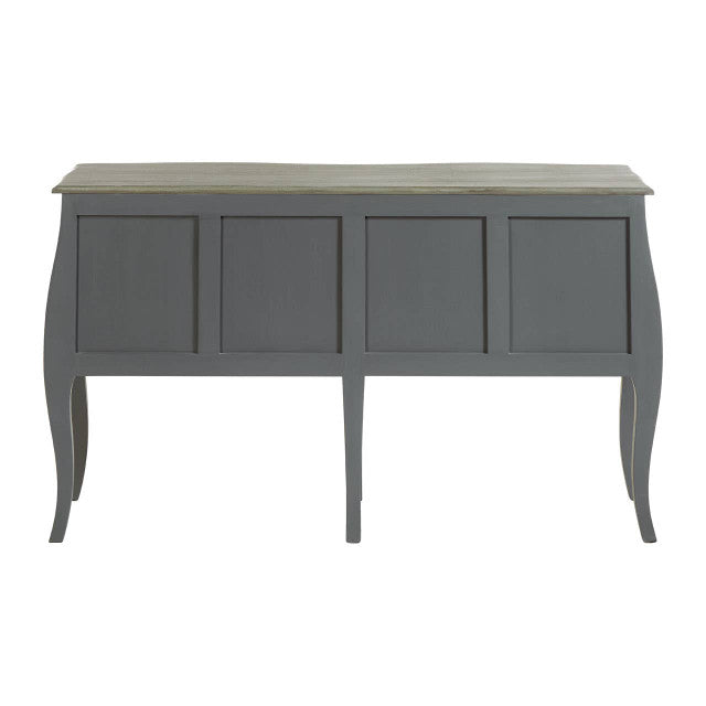 Loire Grey 4 Drawer Sideboard