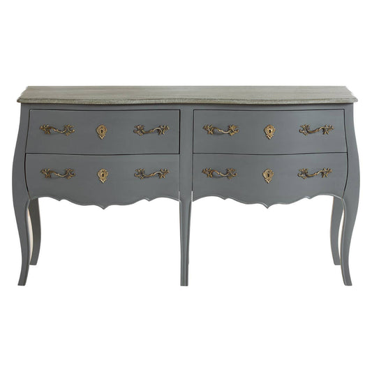 Loire Grey 4 Drawer Sideboard