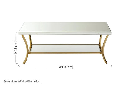 Kensington Townhouse Silver Coffee Table