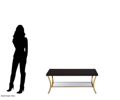 Kensington Townhouse Black Coffee Table