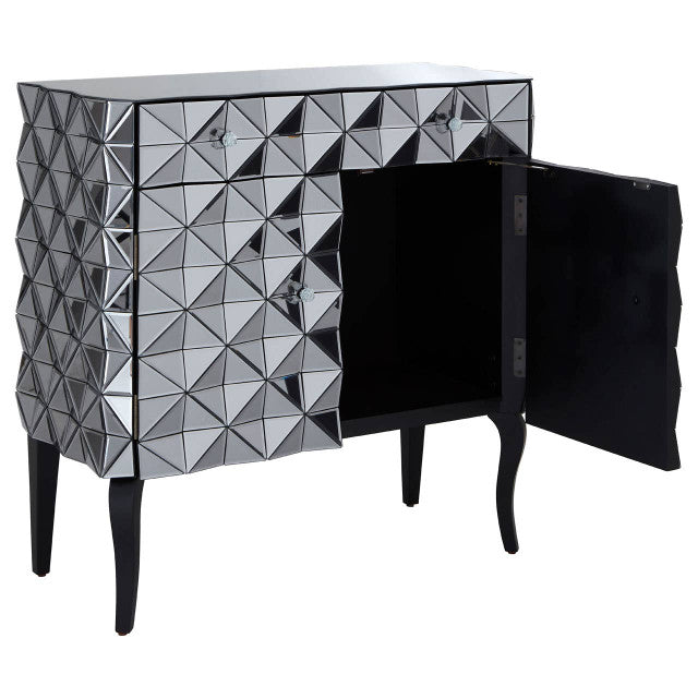 Soho 2 Door Silver Finish Sideboard