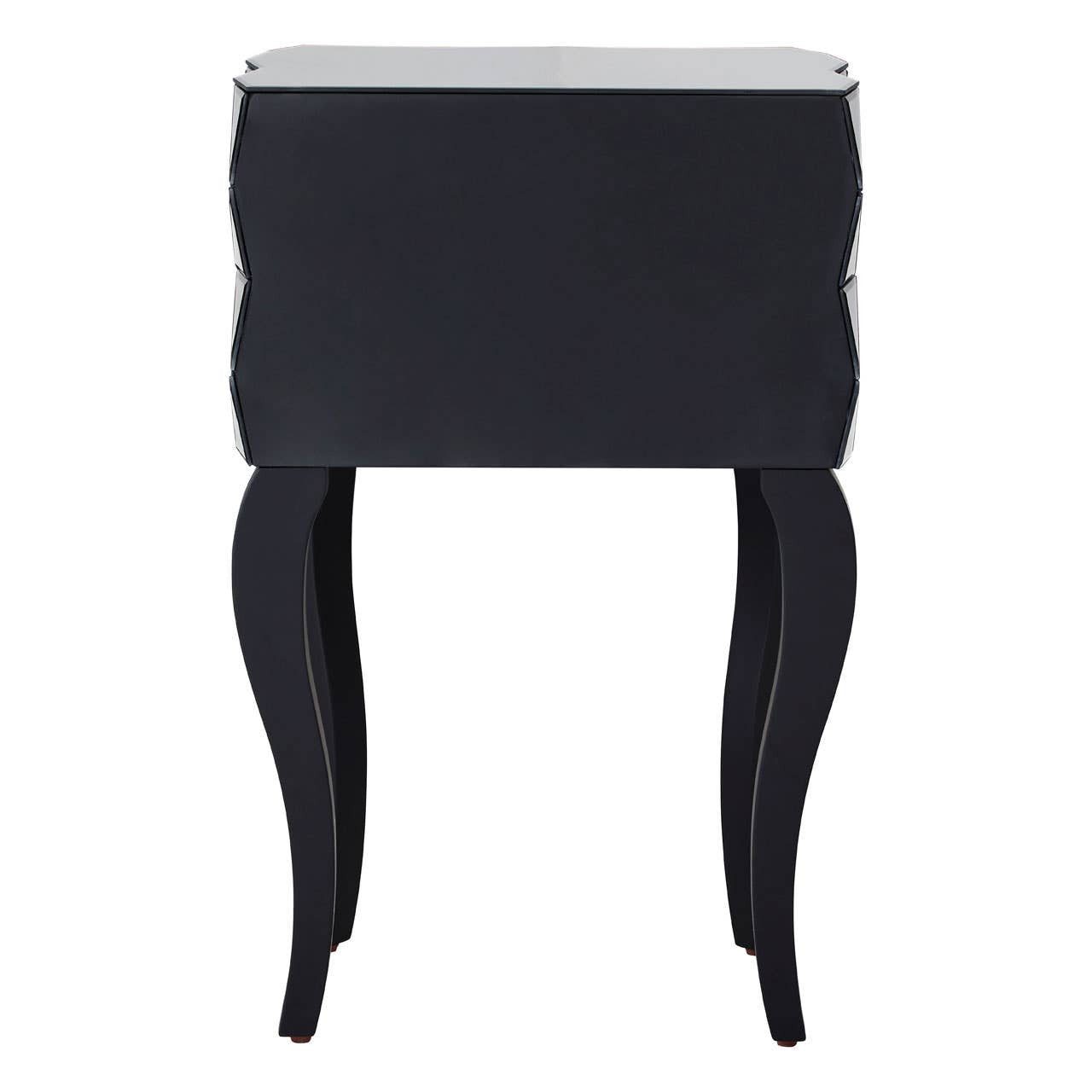 Soho 2 Drawer Bed Side Table in 3D effect
