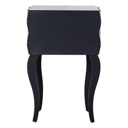 Soho 2 Drawer Bed Side Table in 3D effect