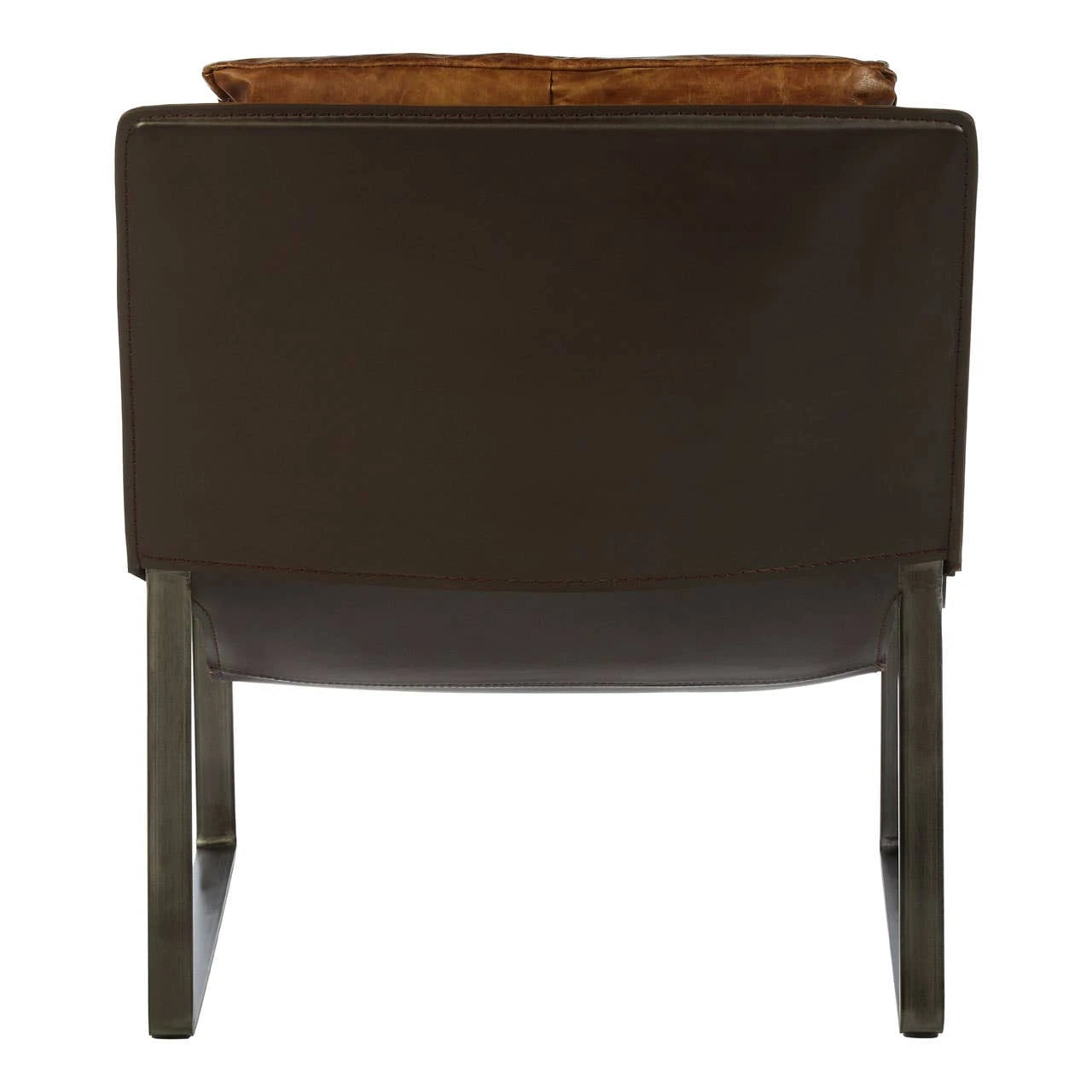 Hoxton Light Brown Leather Lounge Chair
