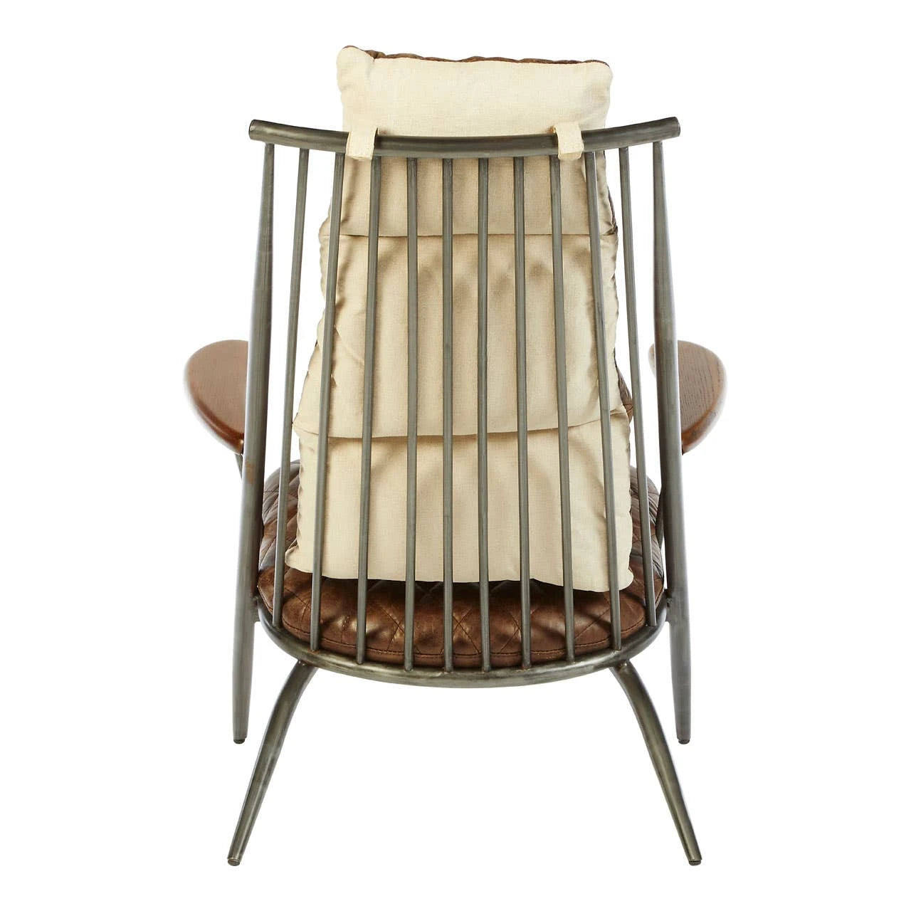 Hoxton Genuine Brown Leather Chair