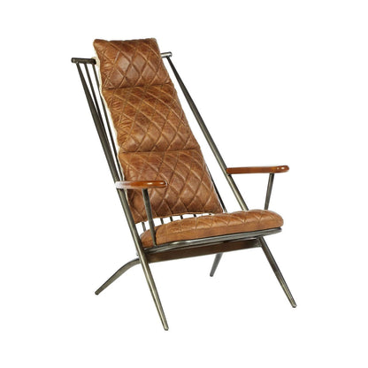 Hoxton Light Brown Leather Chair
