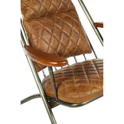 Hoxton Light Brown Leather Chair