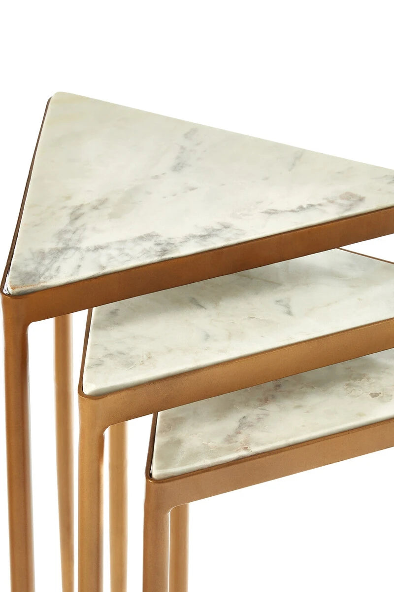 Shalimar Nest Of 3 Tripod Tables