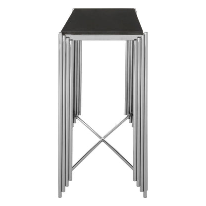 Clarice Granite Top Console Table