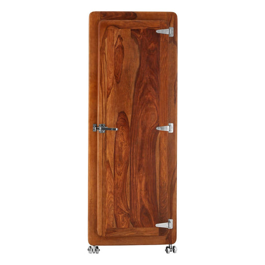Marwar Tall Tropical Rose Wood Cabinet