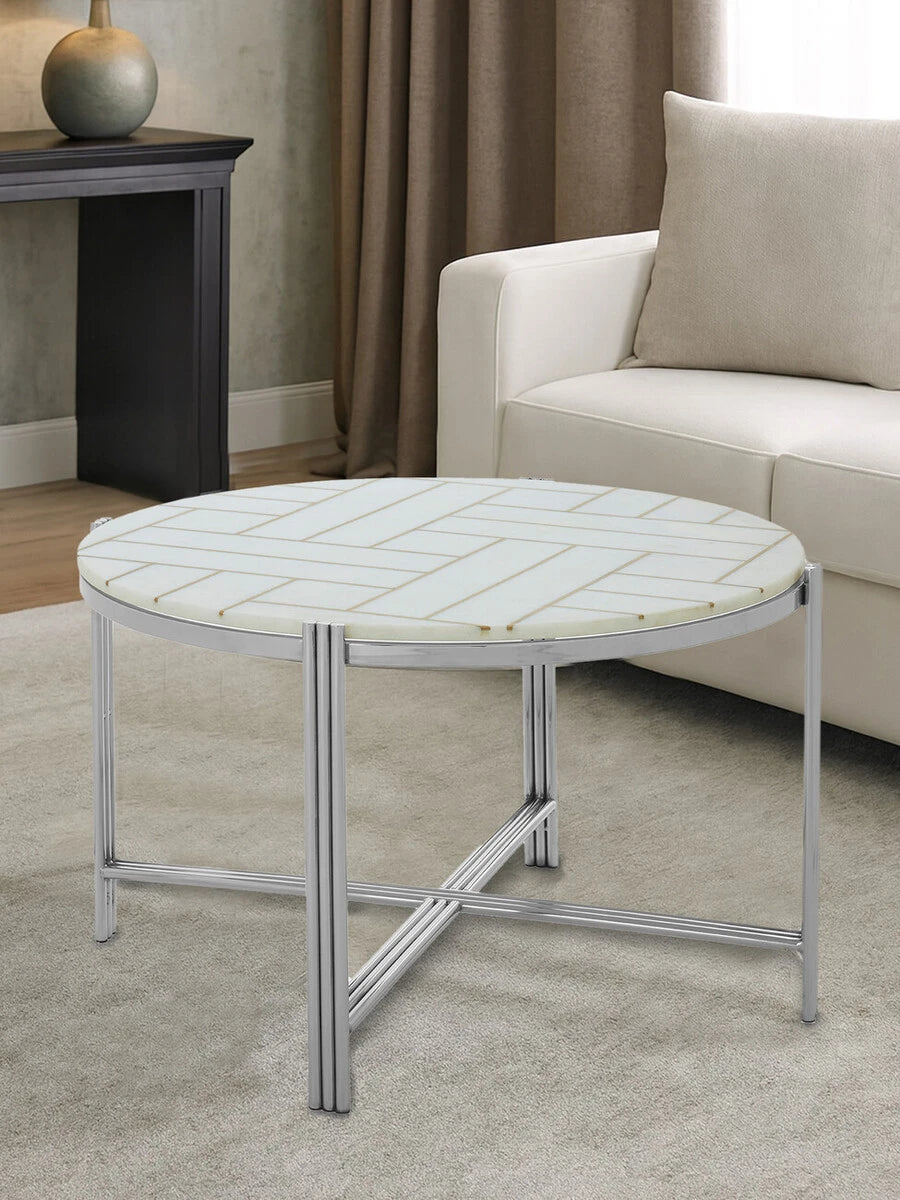 Eva Marble Top Coffee Table