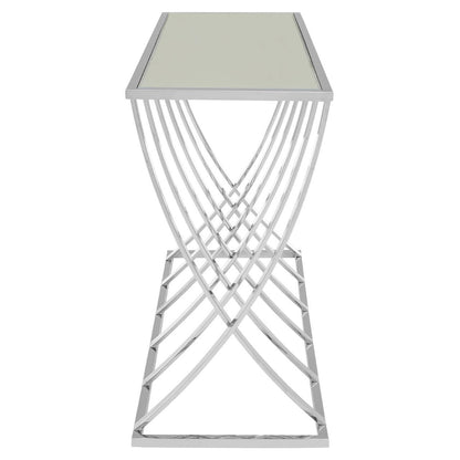 Reena Silver Console Table