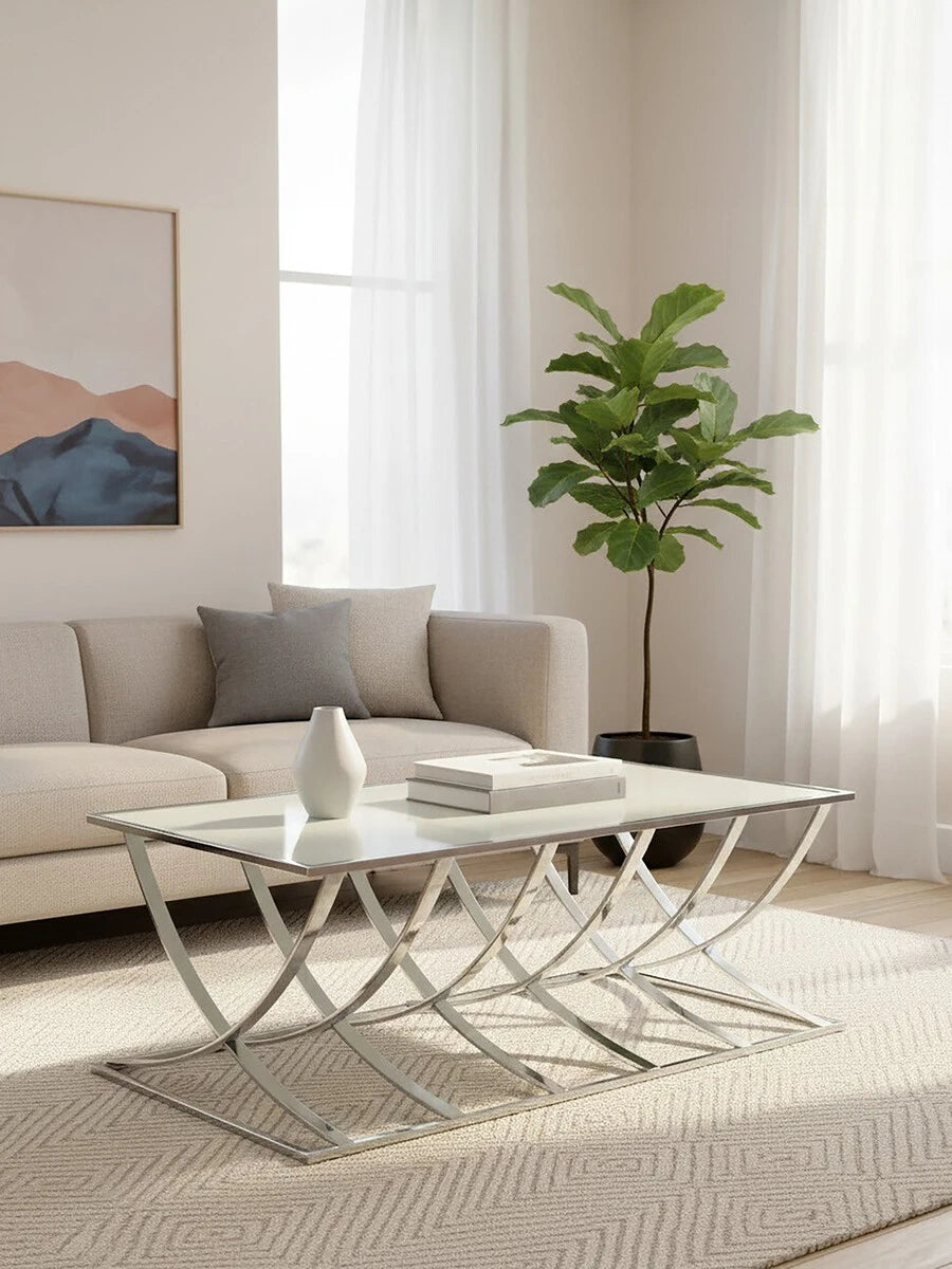 Reena Silver Coffee Table