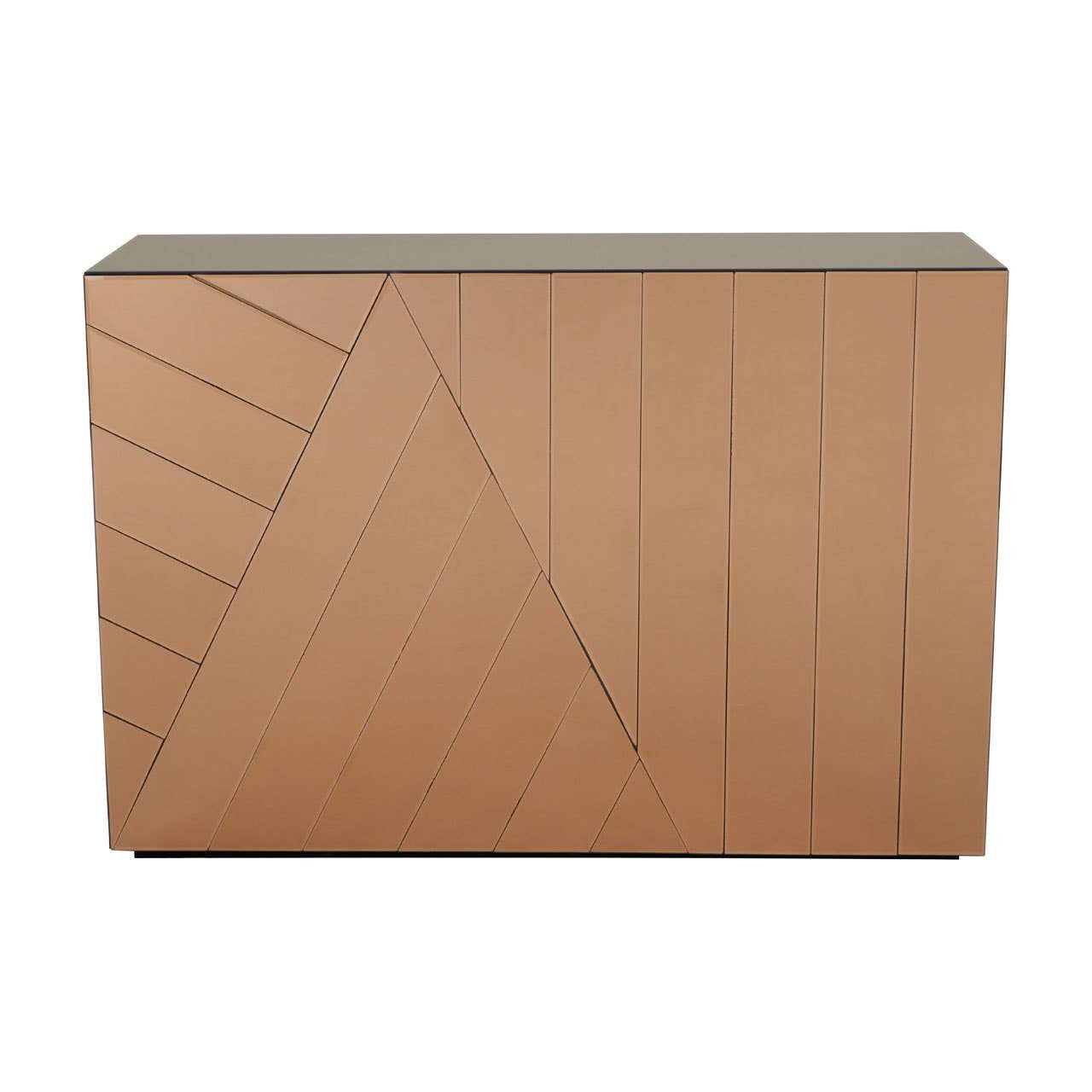 Roza Tinted Mirror Console Table
