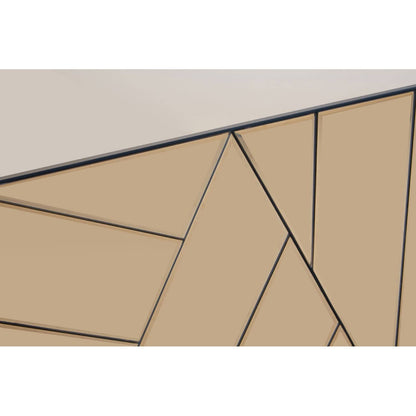 Roza Tinted Mirror Console Table