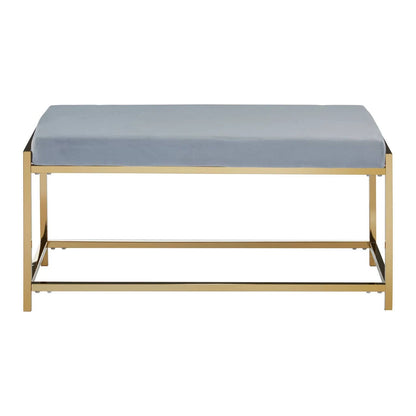 Allure Gold And Powder Blue Bench