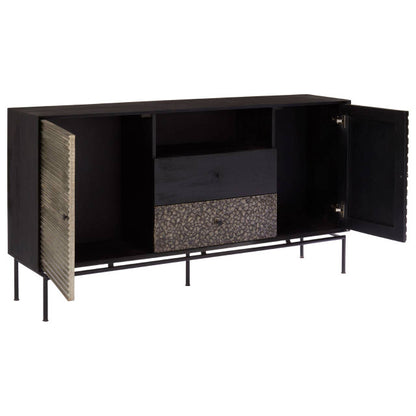 Boho Patterned 2 Door Sideboard with Drawers