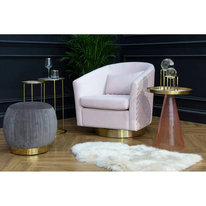 Vita Amethyst Top Set Of 2 Nesting Tall Side Tables