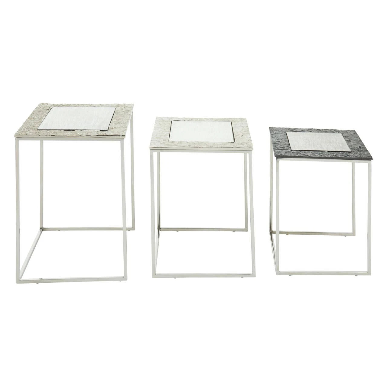 Akola Set Of 3 Rectangular Nesting Tables