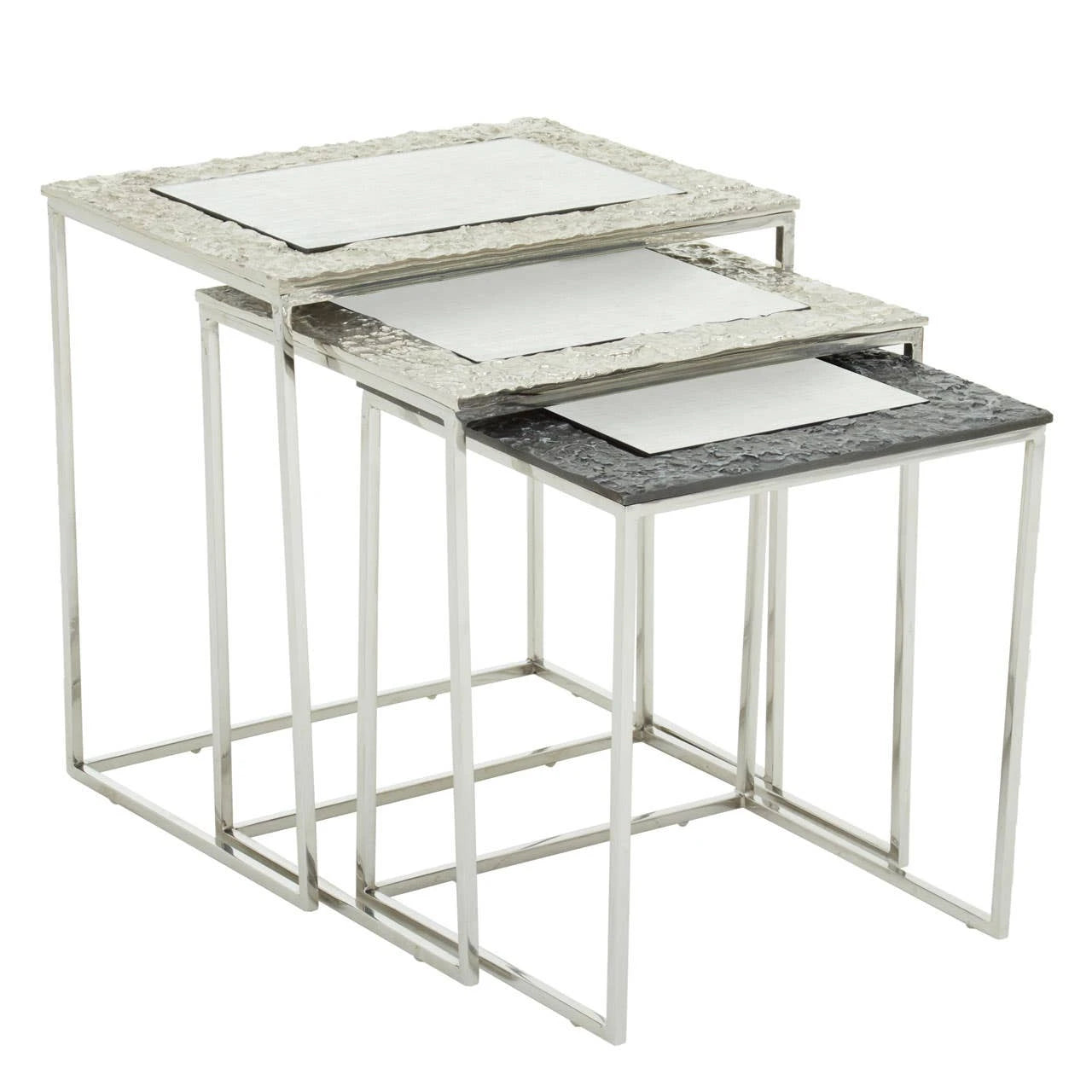 Akola Set Of 3 Rectangular Nesting Tables
