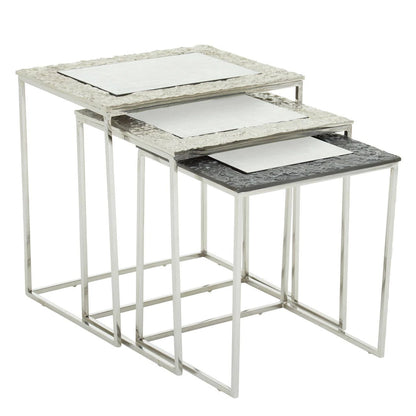 Akola Set Of 3 Rectangular Nesting Tables