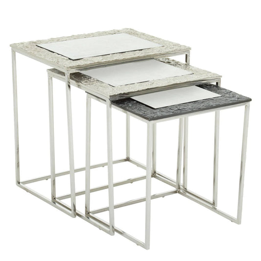 Akola Set Of 3 Rectangular Nesting Tables