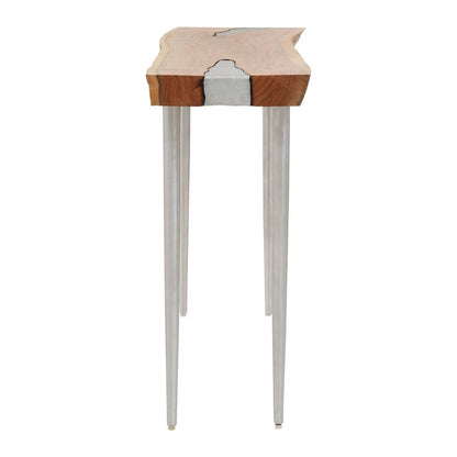 Almora Natural Acacia Wood Console Table