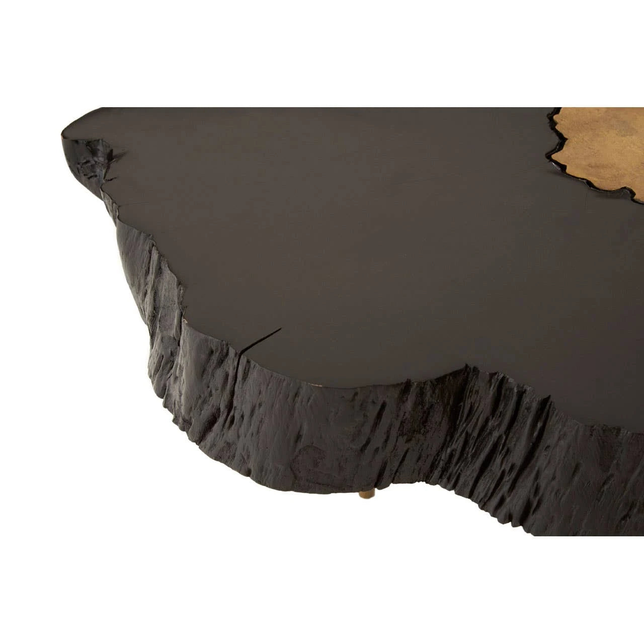 Asamra Black And Gold Coffee Table