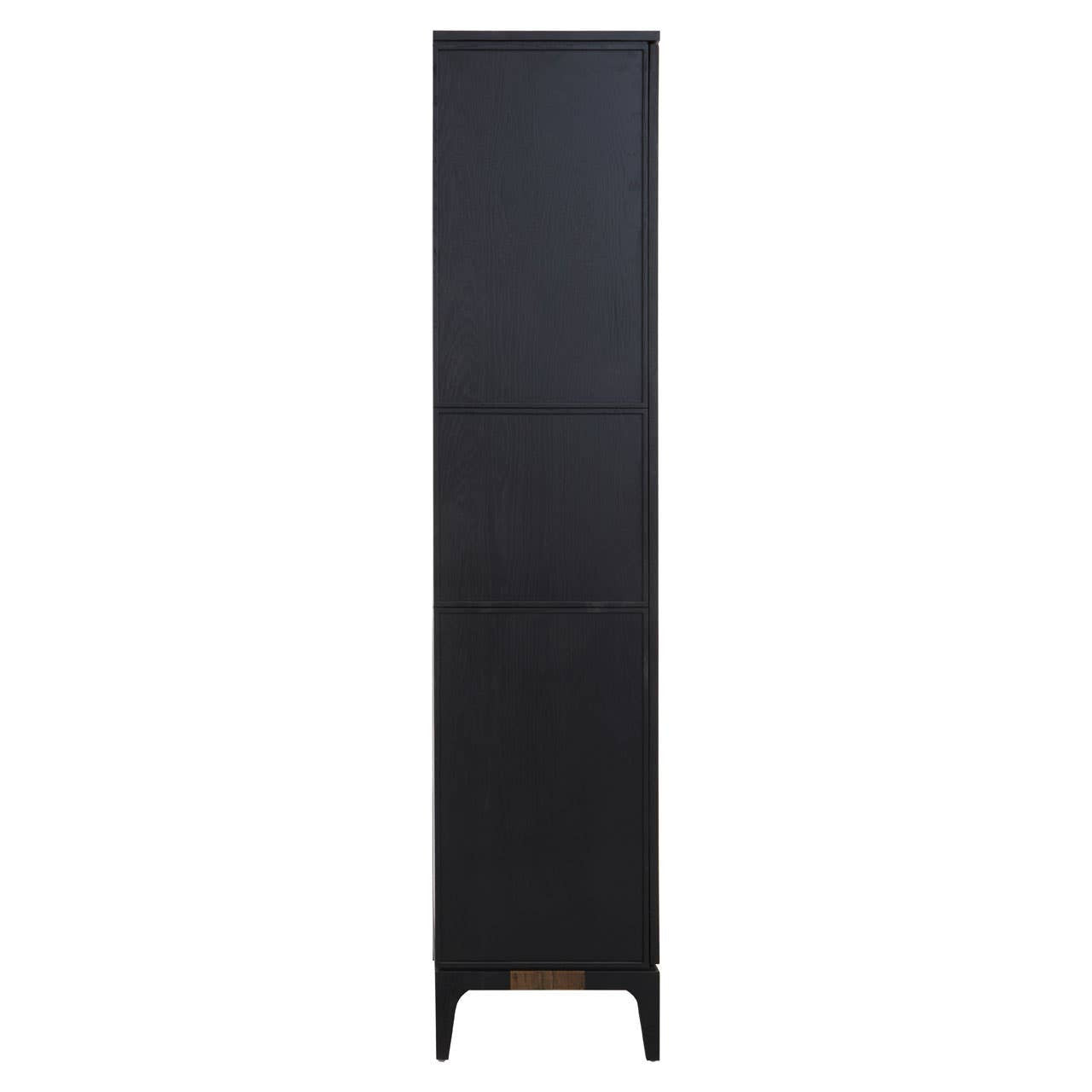Salvar 2 Tone Oak Wood Tall Cabinet