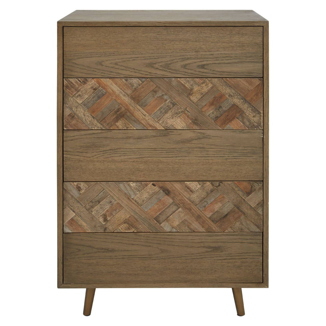 Salvar Wooden Chest of 5 Drawers