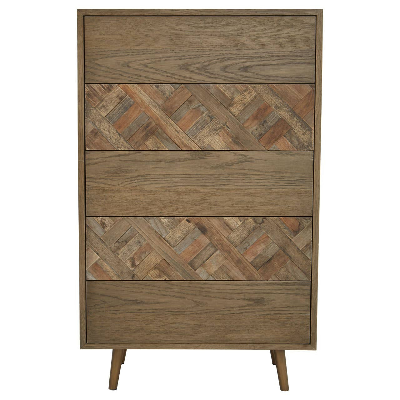 Salvar Wooden Chest of 5 Drawers