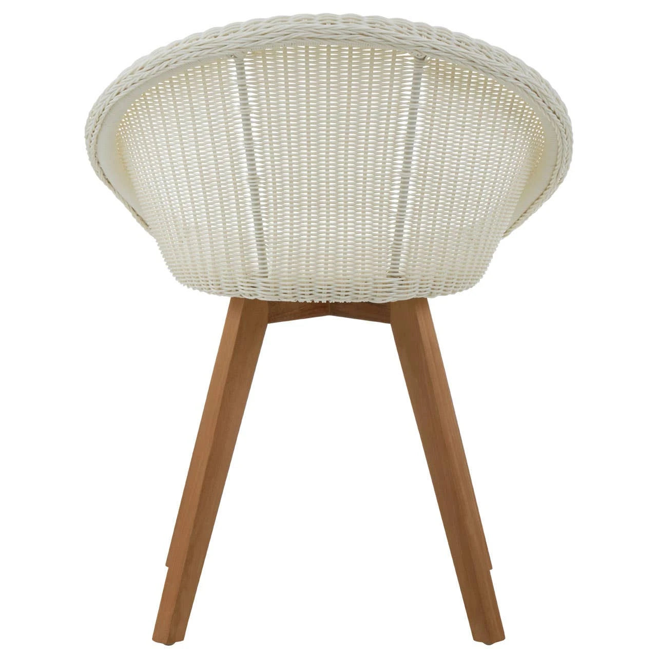 Lovina White Rattan Effect Dining Chair