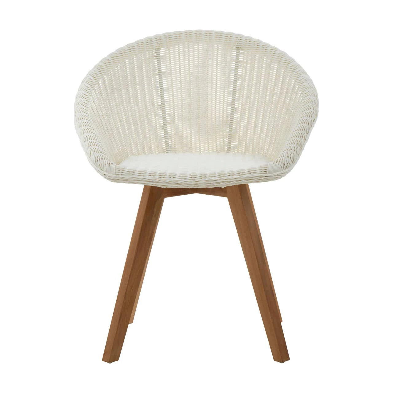 Lovina White Rattan Effect Dining Chair