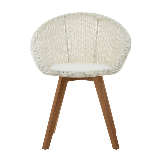 Lovina White Rattan Effect Dining Chair