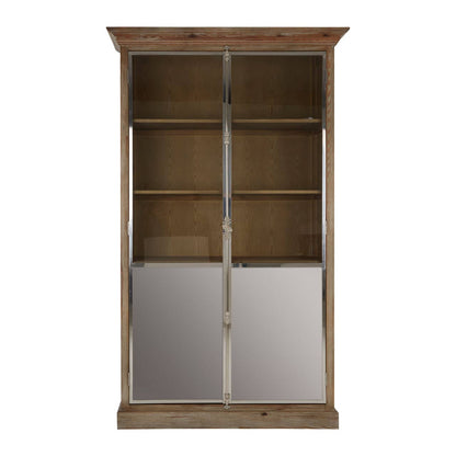 Richmond White Washed Pine Wood 2 Door Cabinet