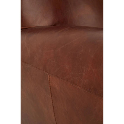 Victor Brown Leather Classic Armchair